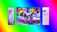 Robot unicorn attack rainbows