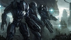 Robots Aliens eclipse video games