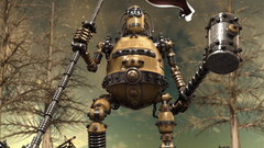 Robots android hammer banner