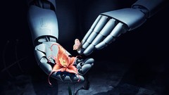 Robots artwork fantasy art