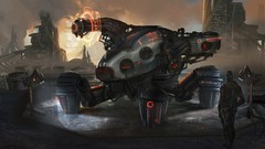 Robots artwork futuristic