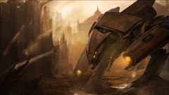 Robots artwork futuristic