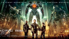 Robots charlie hunnam Idris Elba pacific rim rinko kikuchi