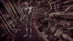 Robots cities artwork futuristic