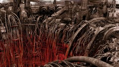 Robots cities artwork futuristic