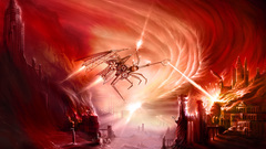 Robots destruction assault fantasy