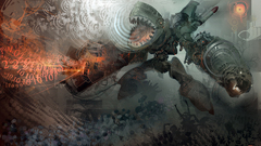 Robots digital art cave