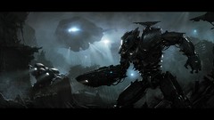 Robots digital art fantasy art Andree Wallin