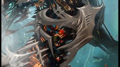 Robots paintings drawings science fiction phoenix fantasy art