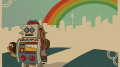 Robots rainbows