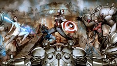 Robots Spider-Man Iron Man comics superheroes captain america 