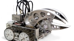 Robots white background