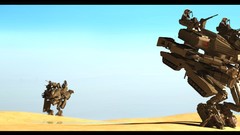 Robots widescreen technologic Eyefinity