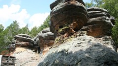Rock formations garden of the gods