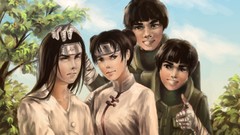 Rock lee hyuuga neji tenten naruto shippuden Maito Gai