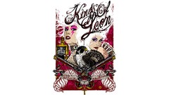 Rock Music white background kings of leon fan art musicians 