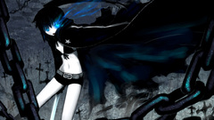 Rock Shooter Anime black