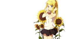 Rockbell winry Simple Background Full Metal Alchemist
