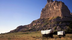 Rocks National wagons Nebraska