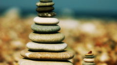 Rocks stones Zen pebbles