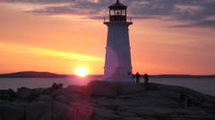 Rocks sun sunset orange