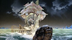 Roger Dean fantasy art rock Sea