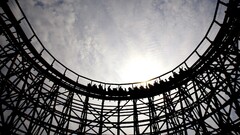 rollercoasters Wood sky