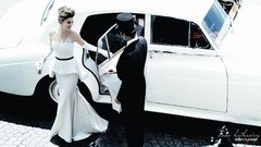 Rolls Royce anne hathaway white cars