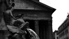 Rome fountain architecture pantheon