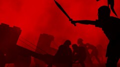rome total war video games red warrior combat silhouette sword