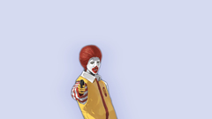 Ronald mcdonald Anime