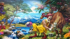 Ronald mcdonald trippy mcdonalds