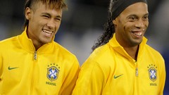 Ronaldinho brazilian soccer Neymar JR