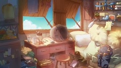 Room Anime multicolor