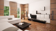 Room architecture 3d interior design