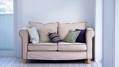 Room architecture couch