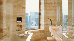 Room bathroom architecture houses window panes