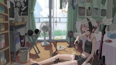 Room bikko guitars anime