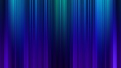 Room blue abstract lines