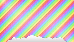 Room clouds summer abstract mac multicolor digital art