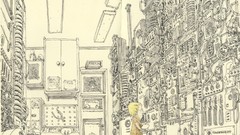 Room Computers monochrome drawings artwork digital art 