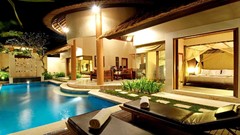 Room evening architecture swimming pools