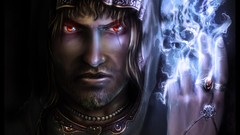 Room fire magic angry mage Wizards cloaks