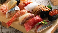 Room food sushi Tables meat