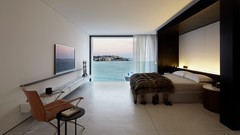 Room interior beds bedroom