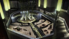 Room interior buildings halo reach cityscapes concept art 