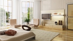 Room interior Furniture 3d