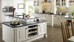 Room interior kitchen architecture