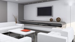 Room interior modern architecture