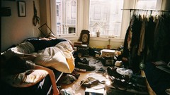Room mess Clothing beds Apartments